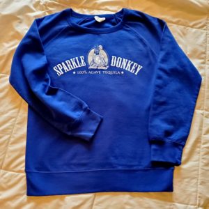 LIMITED QUANTITY: Women's Cobalt Blue Crew Neck Sweatshirt