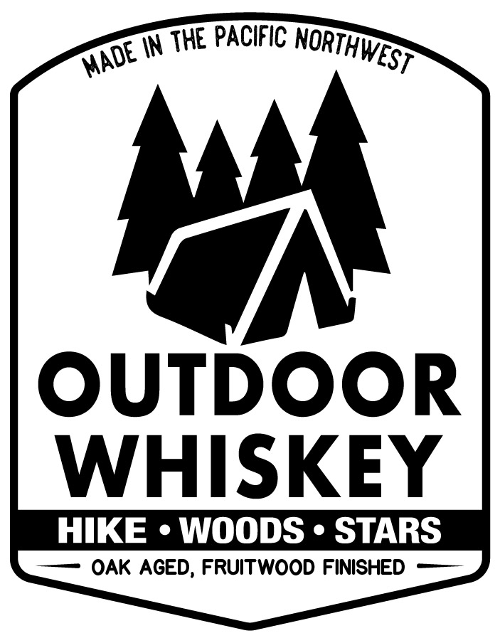 Outdoor Whiskey - Family Logo (black on transparent background)